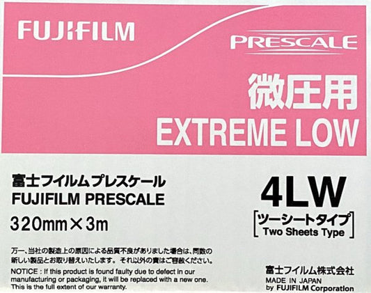 4LW-R320 Prescale Extreme Low Roll – Pressure Indicating Film - Pressure Metrics