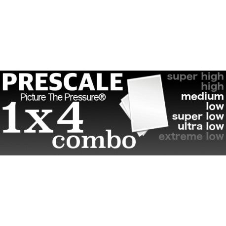 Prescale Combo Pack – Pressure Indicating Film - Pressure Metrics