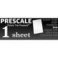 Prescale Low Single Sheet - Pressure Indicating Film - Pressure Metrics