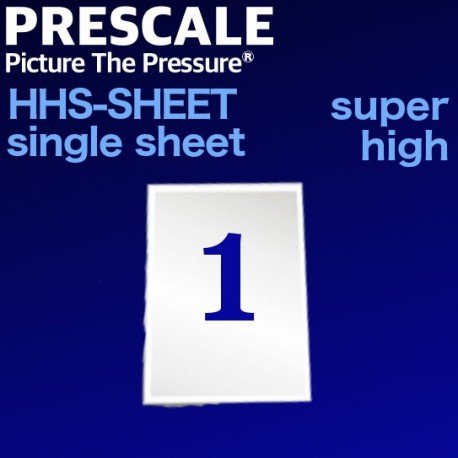 Prescale Super High Single Sheet – Pressure Indicating Film - Pressure Metrics