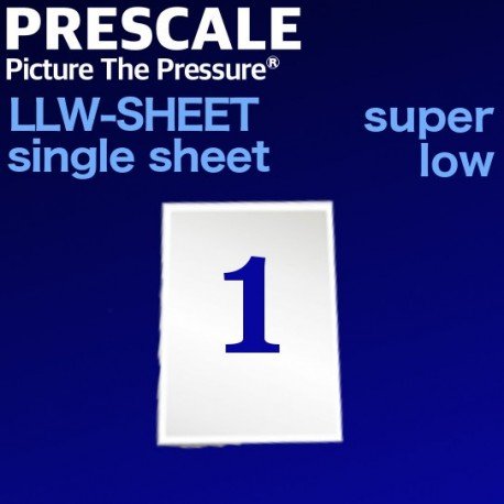 Prescale Super Low Single Sheet – Pressure Indicating Film - Pressure Metrics